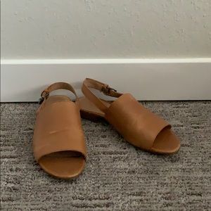 Madewell Noelle Slingback in Leather Sz 5